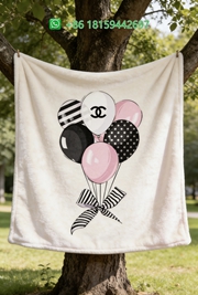 Chanel Throw Blankets